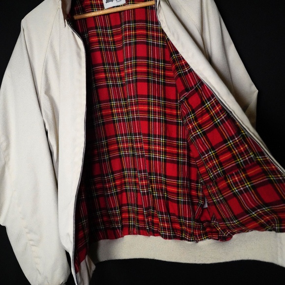 Jump the Gun Harrington Jacket - Made in UK - Sz. 40/Large - Tartan, Mod, & Rare - Picture 3 of 14